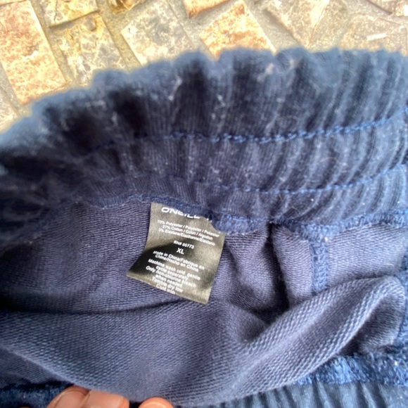 O’Neill Hybrid Navy Sweat Shorts - Picture 6 of 6